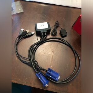 USB Cable KVM Switch 2-port. New in Box